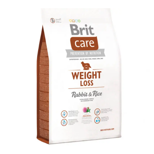 Brit Care Dog Hypoallergenic Weight Loss Rabbit 3kg