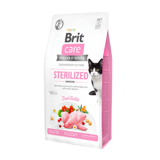 Brit Care Cat Grain free Sterilized Sensitive 2kg