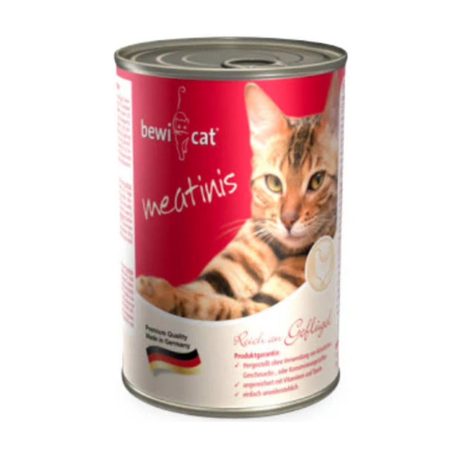 BewiCat Lata Meatinis Rico en Ave 400 gr