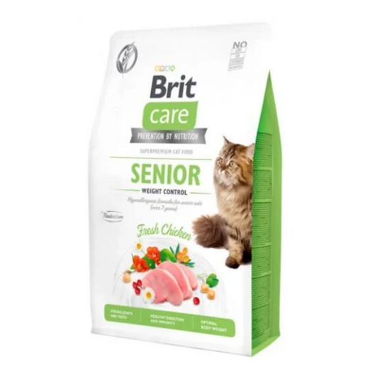 Brit Care Cat Grain-Free Senior Weight Control 2 Kg