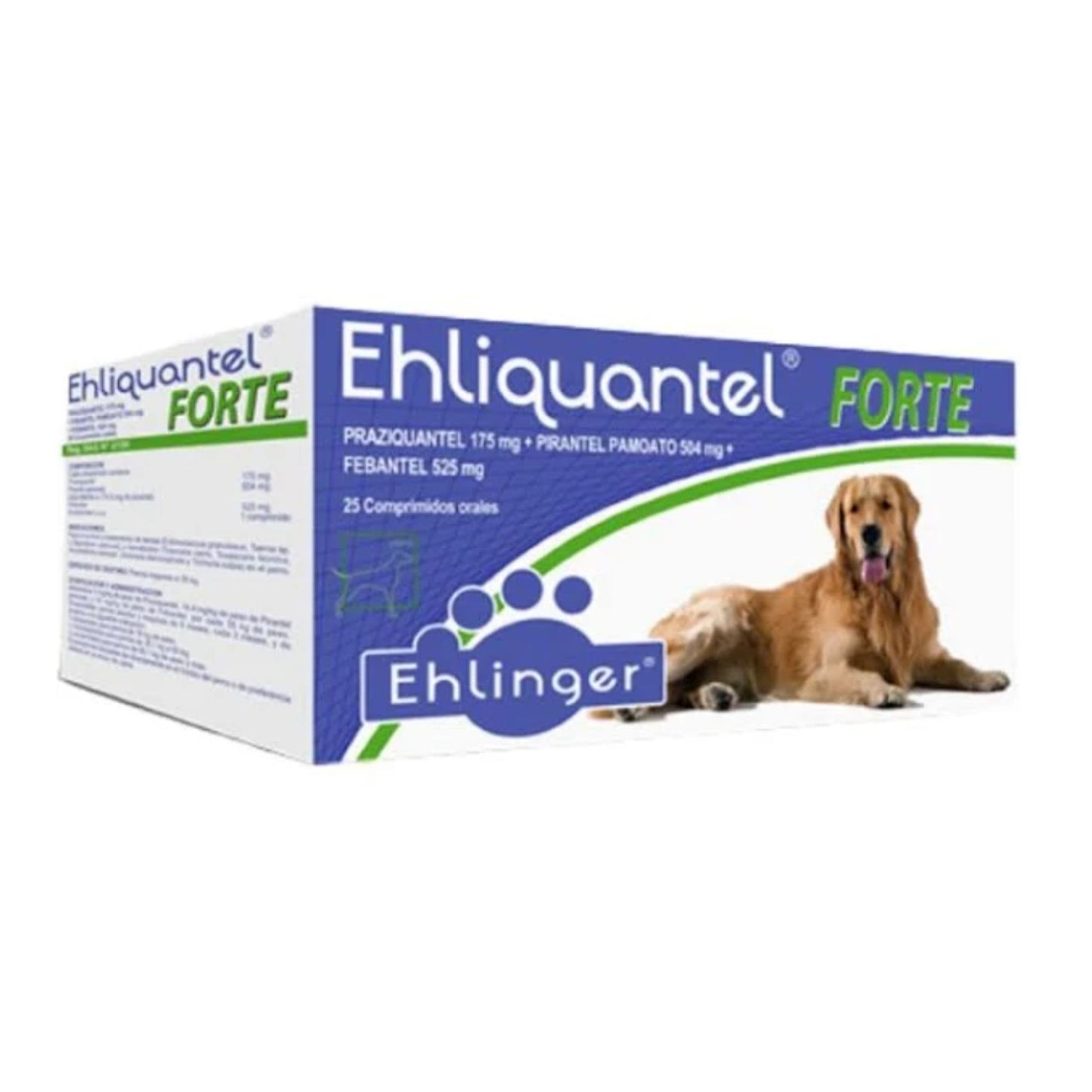Ehliquantel Forte Unidad en Sachet - Perros desde 35 kg (Caducidad Enero 2024)