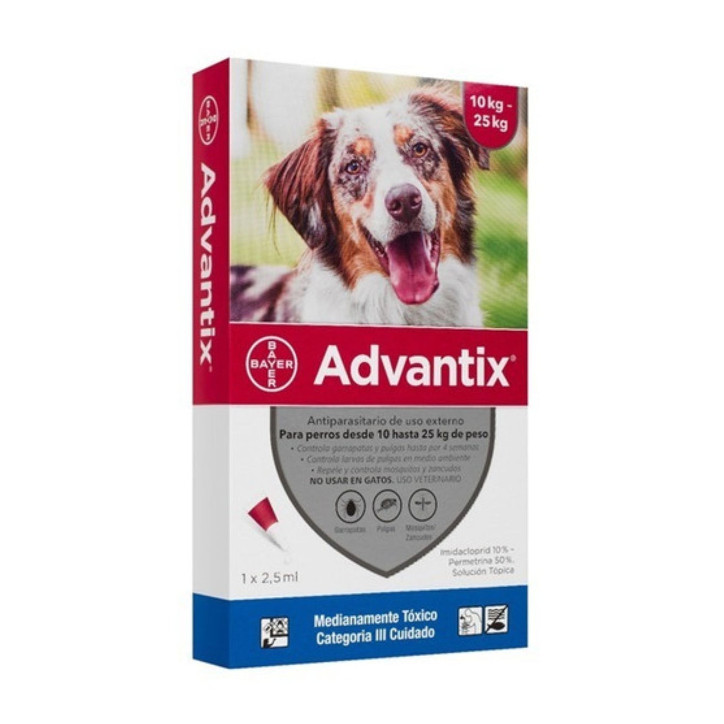 Advantix Perro 10 a 25 kg - Pipeta