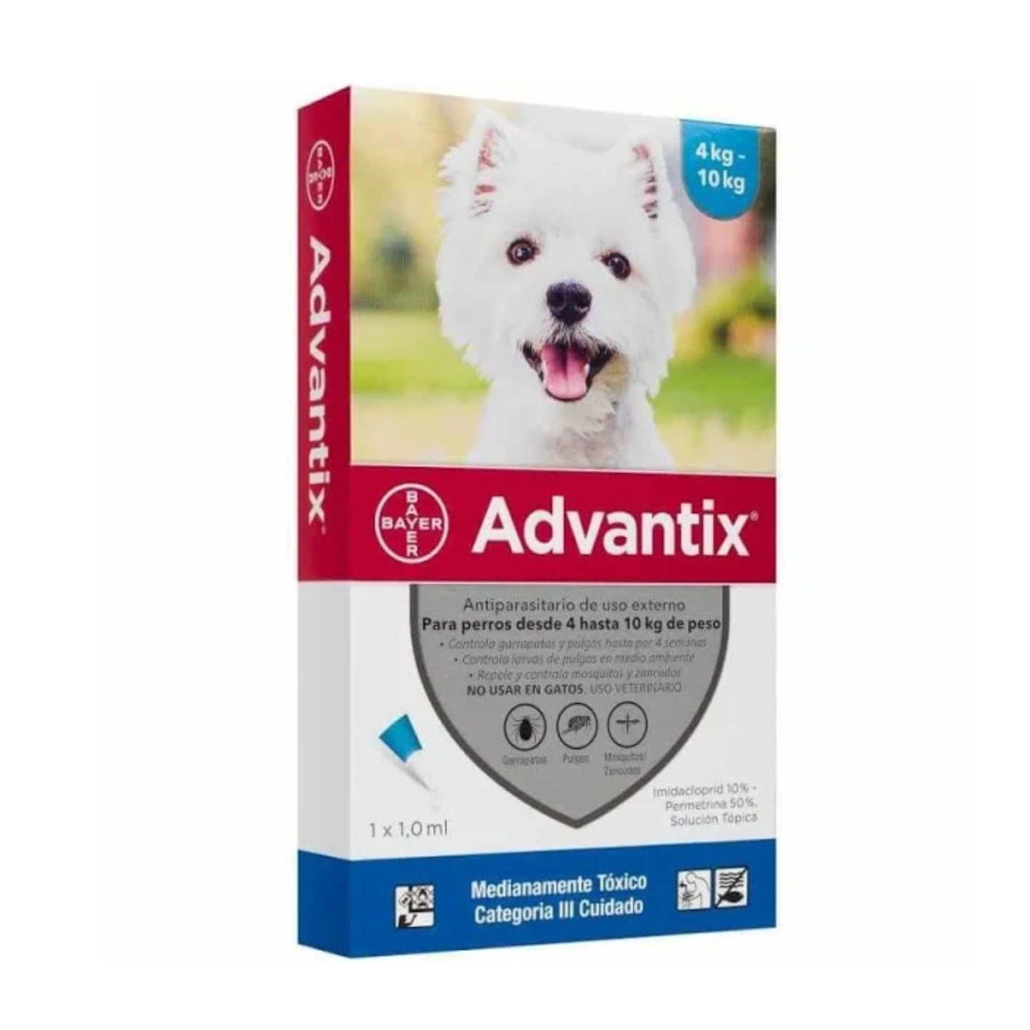 Advantix Perro 4 a 10 kg - Pipeta