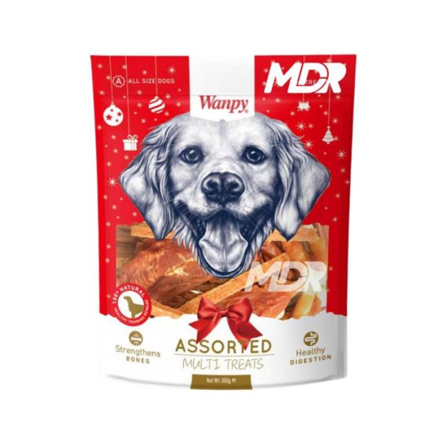 Wanpy Jerky Assorted Multi Treats 300 gr