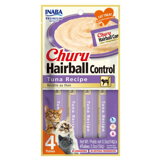 Churu Gatos Hairball Control Atún 56 gr