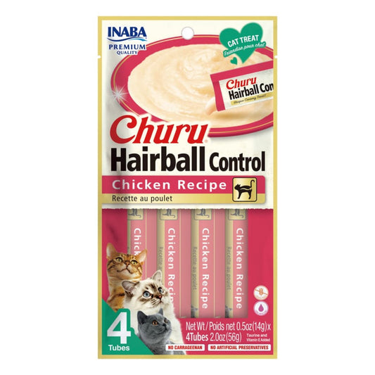Churu Gatos Hairball Control Pollo 56 gr