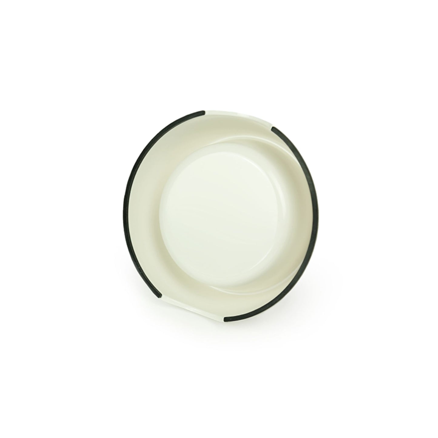 BRNX Plato Melamina y Acero Inoxidable Talla L