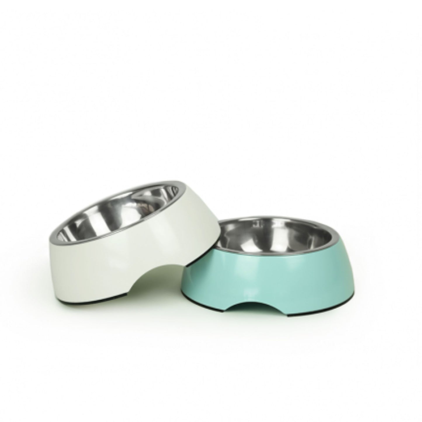BRNX Plato Melamina y Acero Inoxidable Talla L