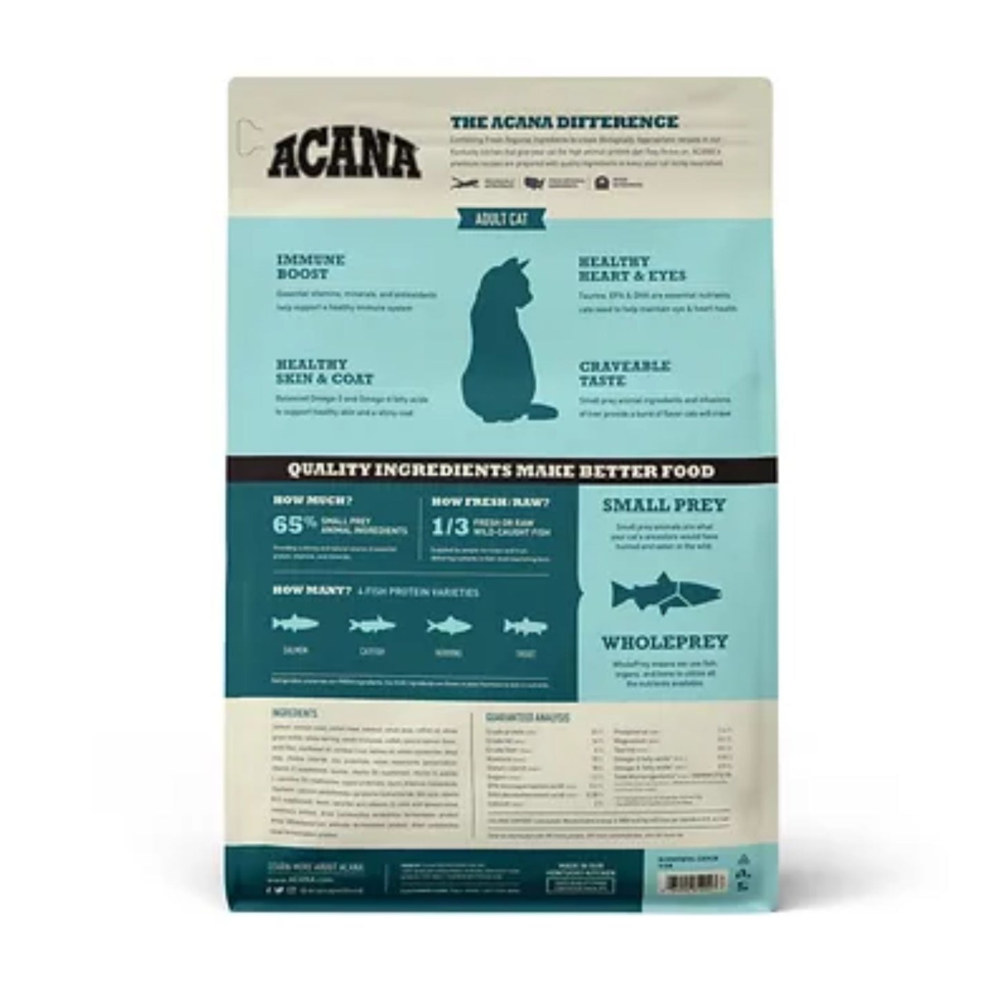 Alimento para Gatos Acana Bountiful Catch 4.5 kg