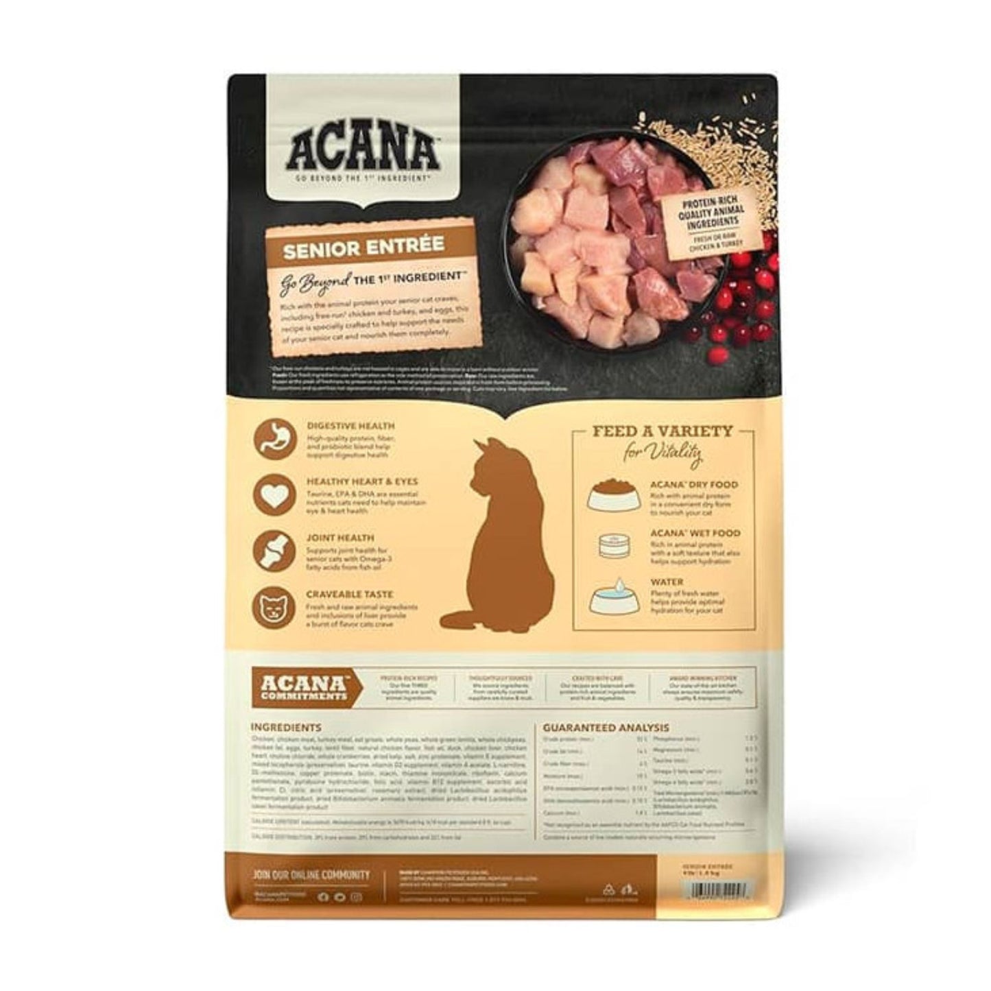 Alimento para Gatos Acana Senior Entrée 1.8 kg