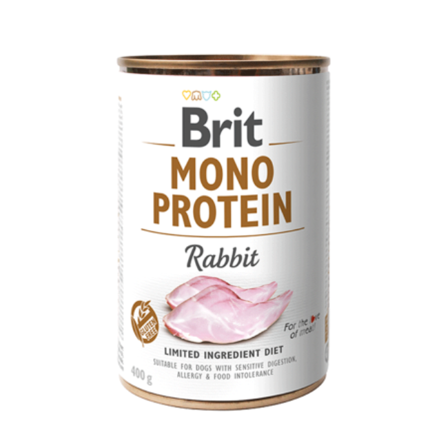 Brit Care Lata Mono Protein Conejo 400gr