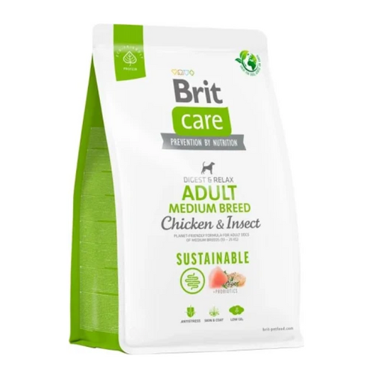 Brit Care Dog Chicken & Insect Adult Medium Breed 3 kg