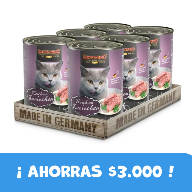 PACK Leonardo Quality Selection Conejo 400 g