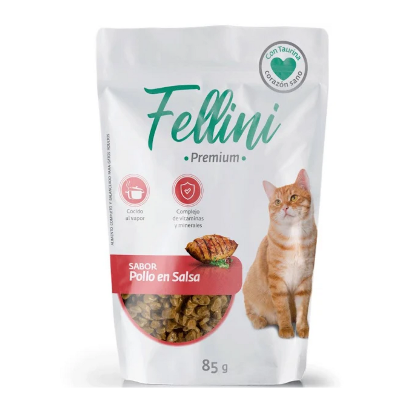Fellini Pollo en Salsa 85 gr