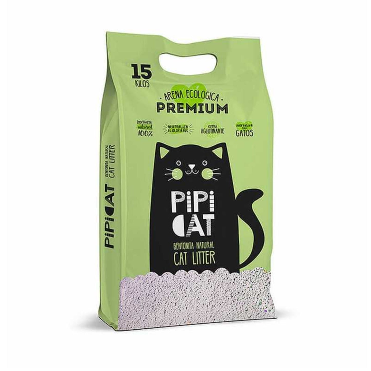 Arena Sanitaria PipiCat Menta 15 kg