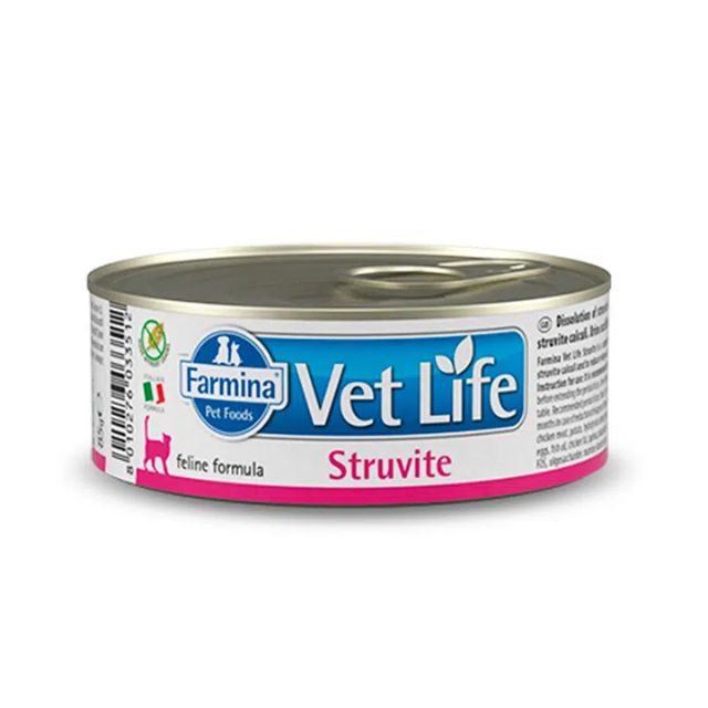Vet Life Lata Struvita Gato 85 gr