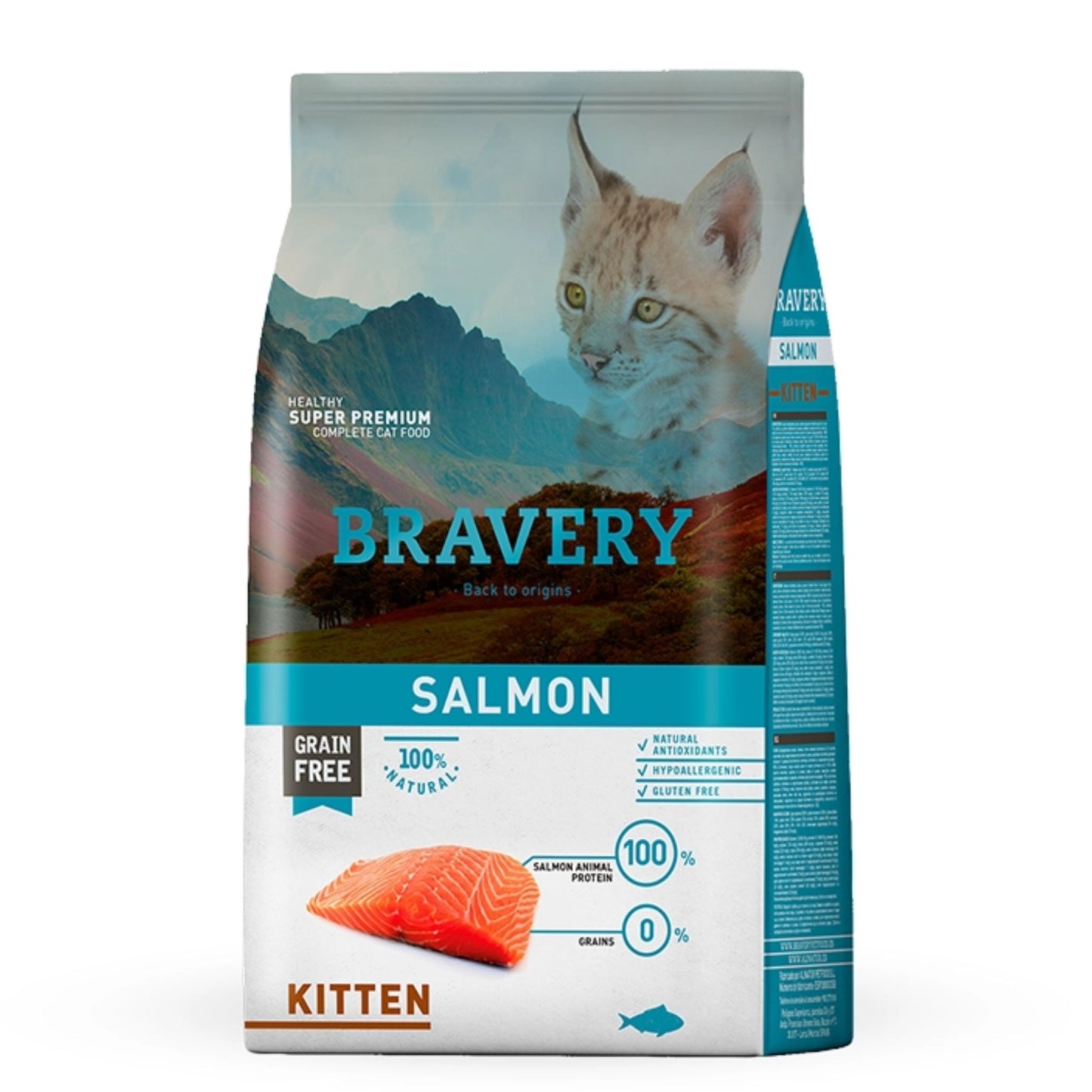 Bravery Salmón Kitten 2kg