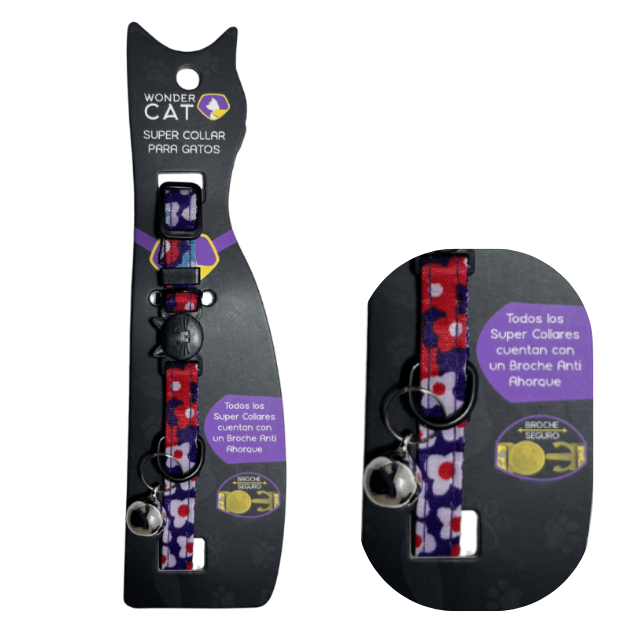 Wonder Cat Collar Gato - 4 Hojas
