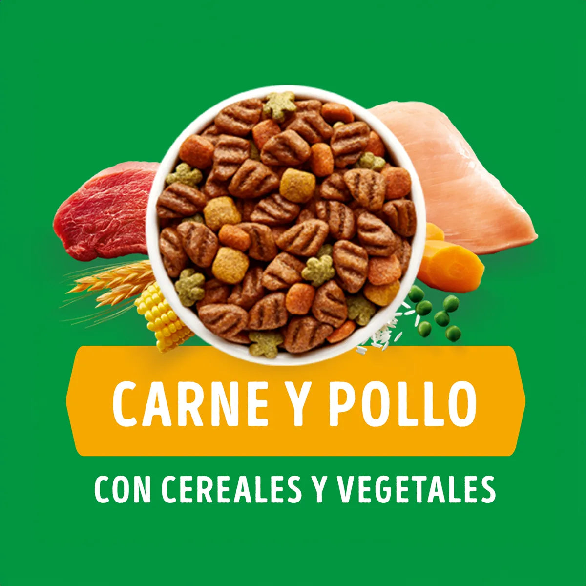 Purina Dog Chow Adulto Mini Pequeño Carne y Pollo 3kg