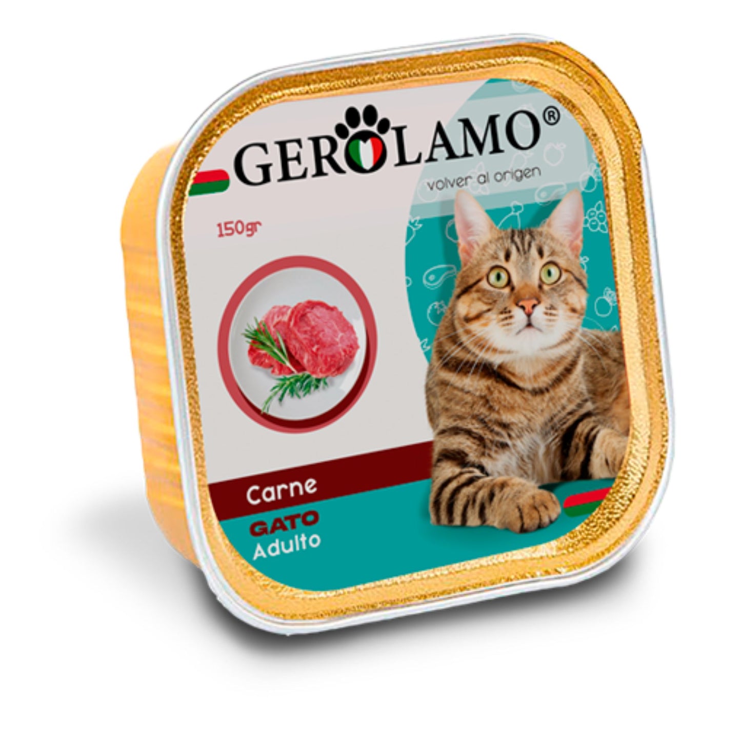 Gerolamo Pate Gato Carne 300 g