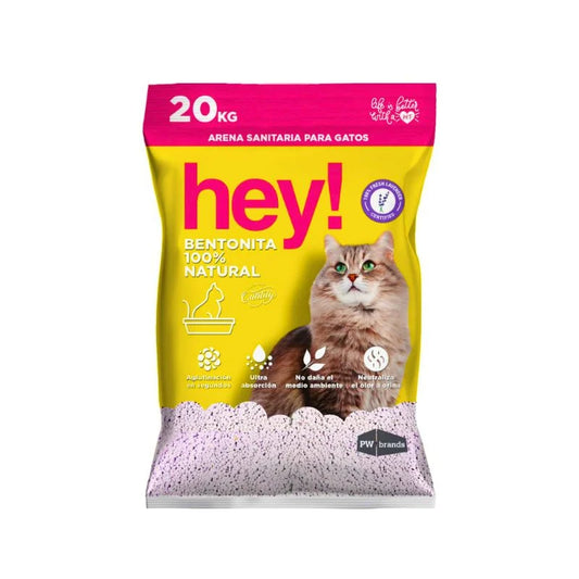 Hey - Arena Aglutinante Lavanda 20 kg