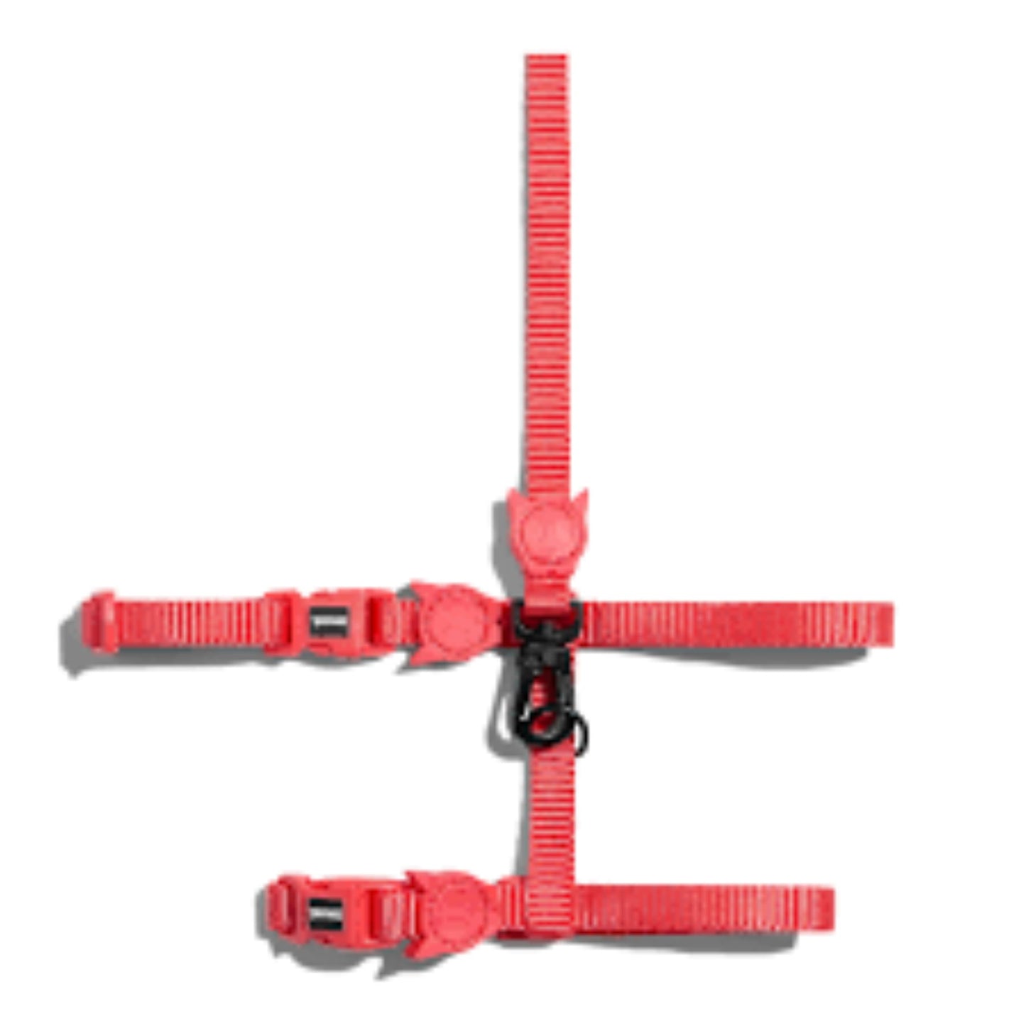 ZeeCat Neon Coral Harness Leash Set