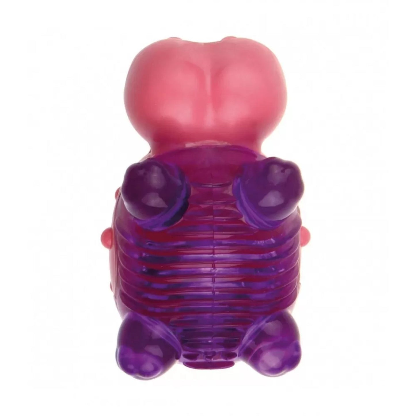 Gigwi Suppa Puppa Cachorro Hipopótamo Rosado/Morado