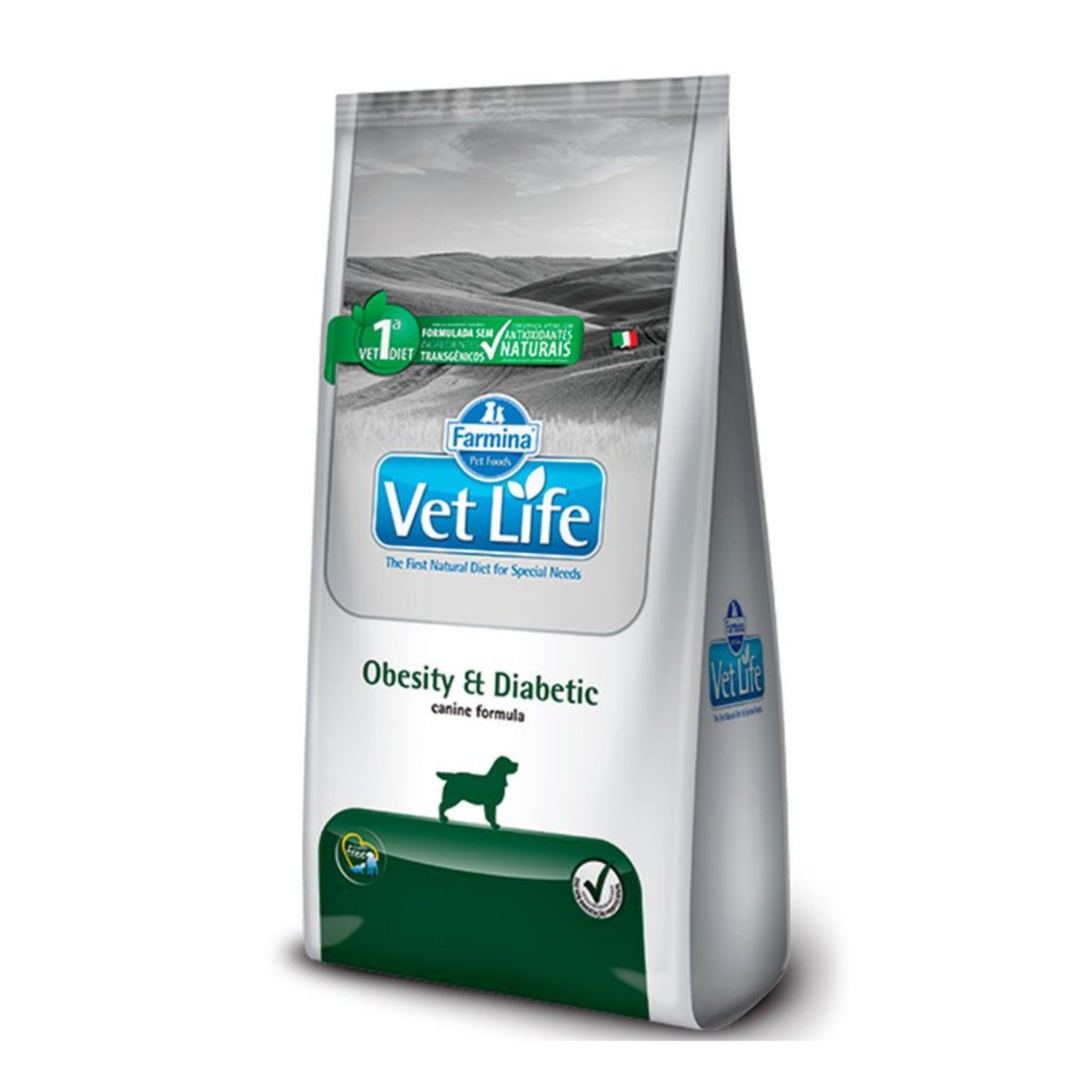 Alimento para Perros Vet Life Obesity & Diabetic 10 kg - Control de peso