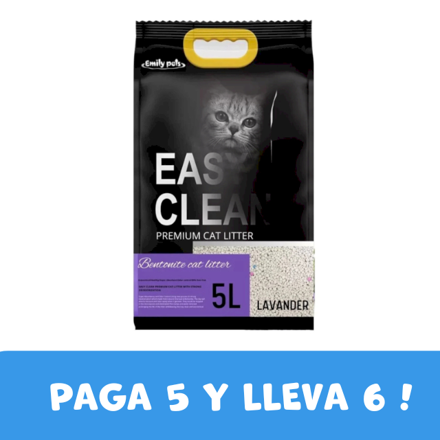 PACK Arena Easy Clean 4 kg Aroma Lavanda - (Total 24 kg)