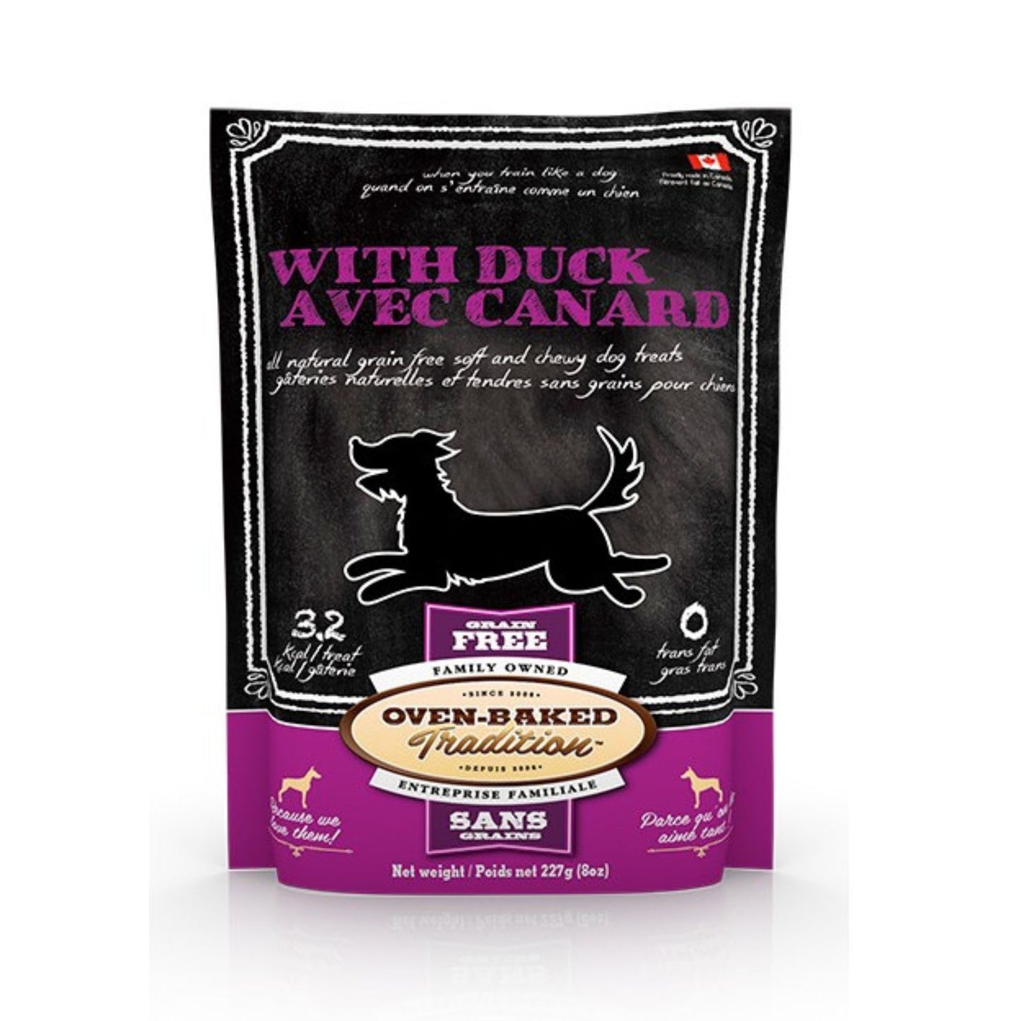 Oven Baked Dog Treat Duck 227 gr