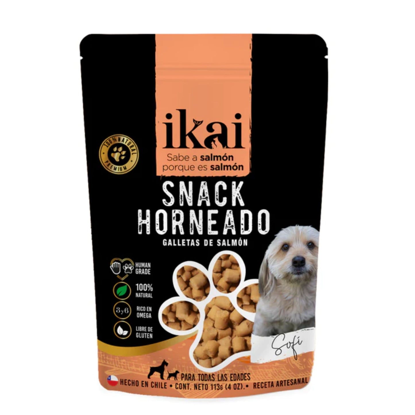 IKAI Perros Salmón 113 Grs