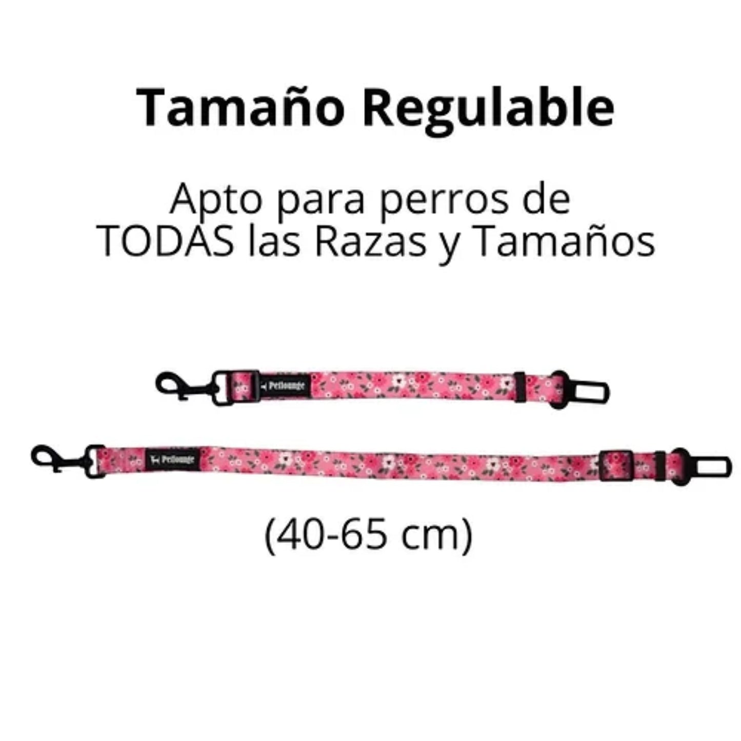 PetLounge Cinturon de Seguridad - Cherry Blossom