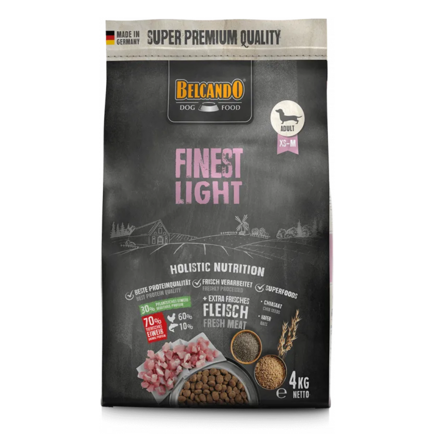 Alimento para Perros Belcando Finest Finest Light 4.0 kg