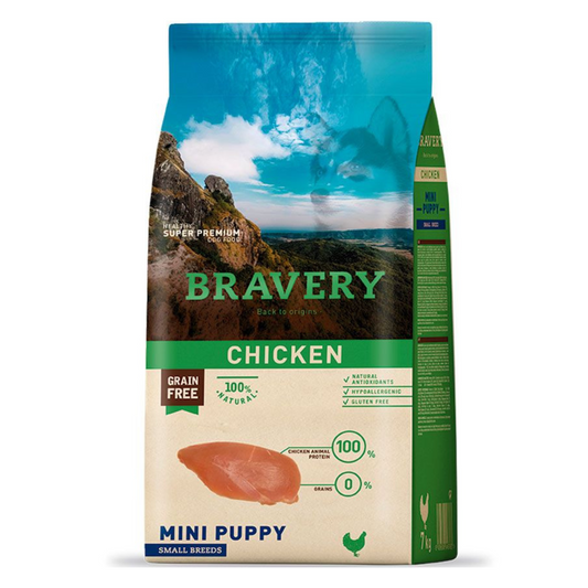 Bravery Chicken Mini Puppy Small Breeds 2 kg
