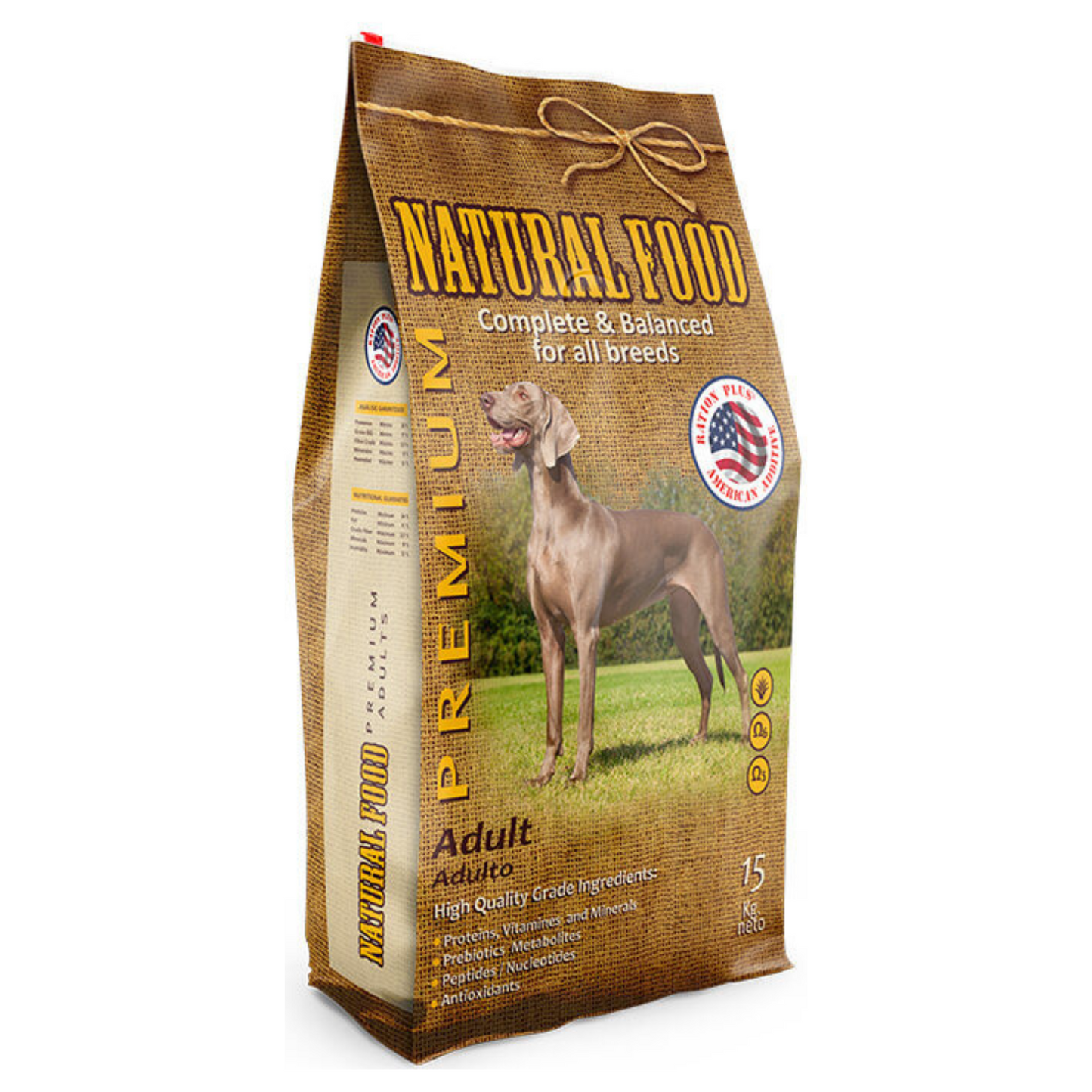 Natural Food Adulto Premium 15 kg