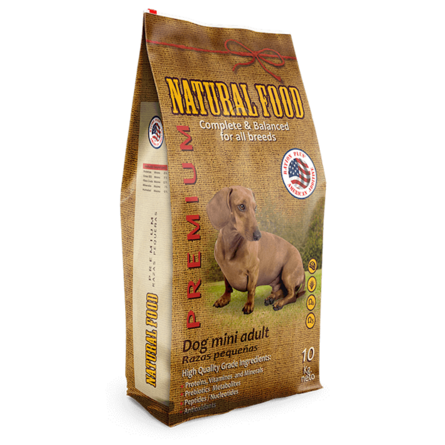 Natural Food Adulto Raza Pequeña 10 kg