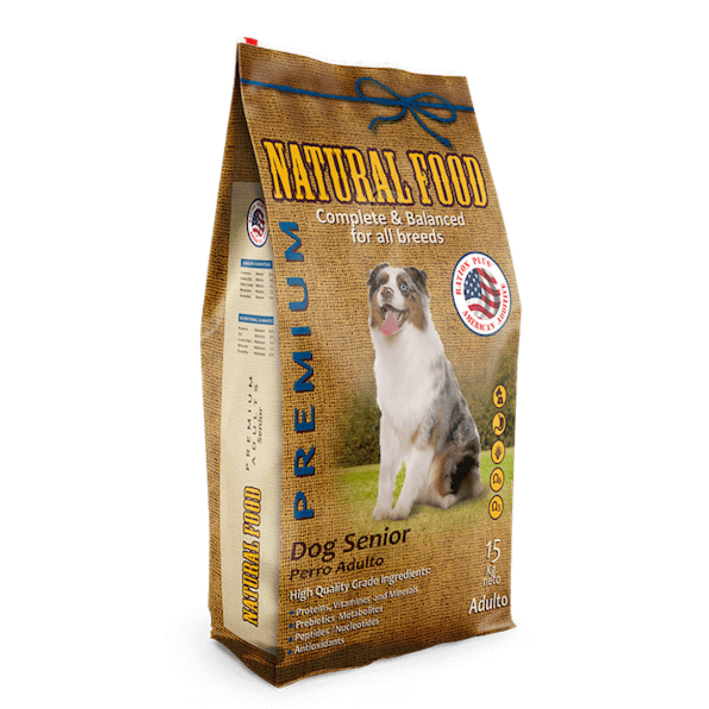Natural Food Perro Senior 15 Kg