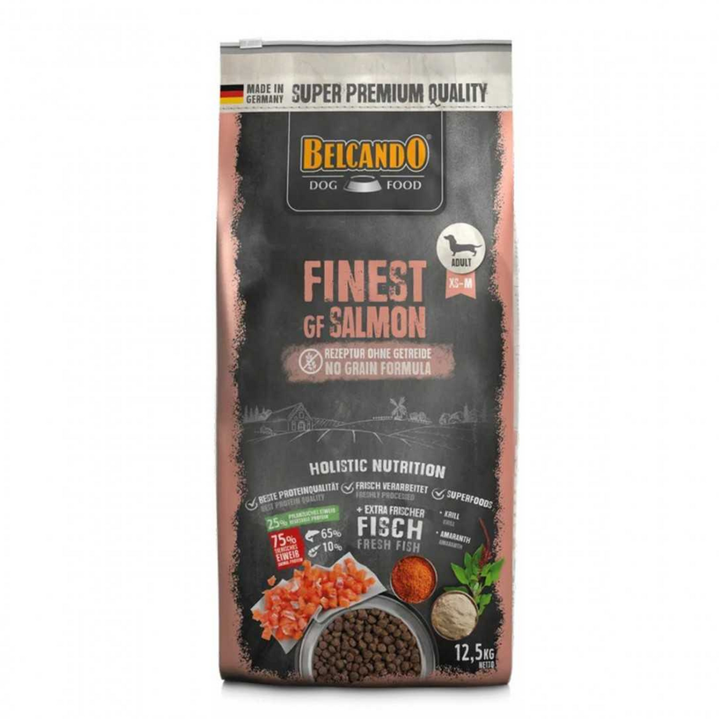 Belcando Finest GF Salmon Adulto Raza XS-M 12.5 kg