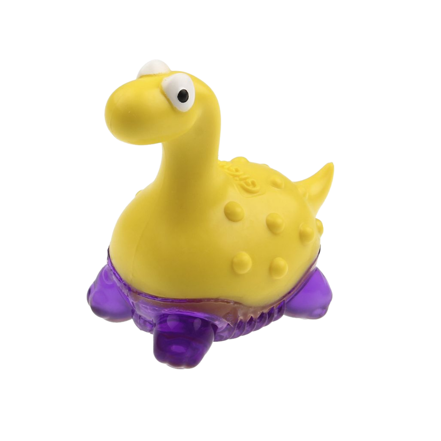 Gigwi Suppa Puppa Cachorro Dinosaurio Amarillo