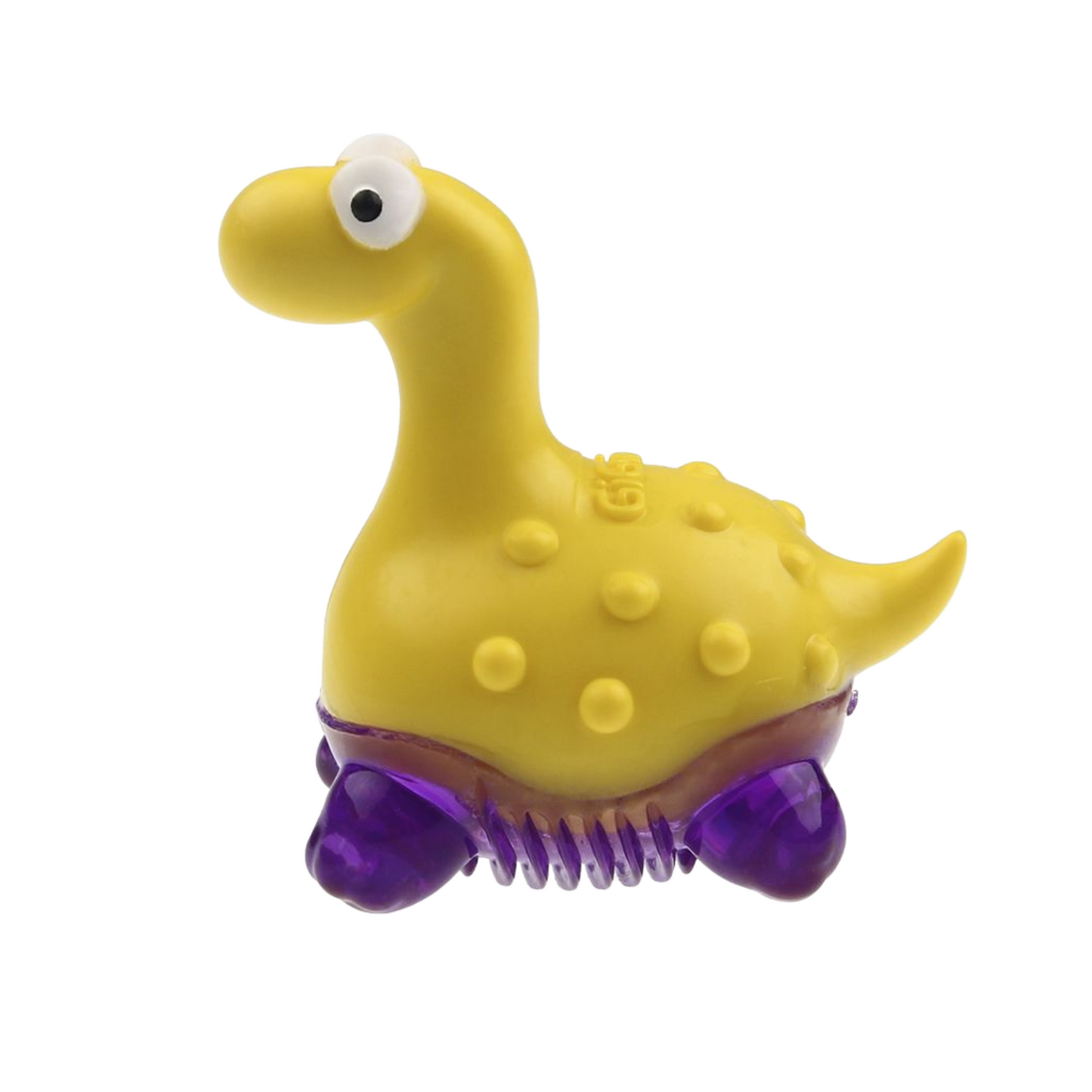 Gigwi Suppa Puppa Cachorro Dinosaurio Amarillo