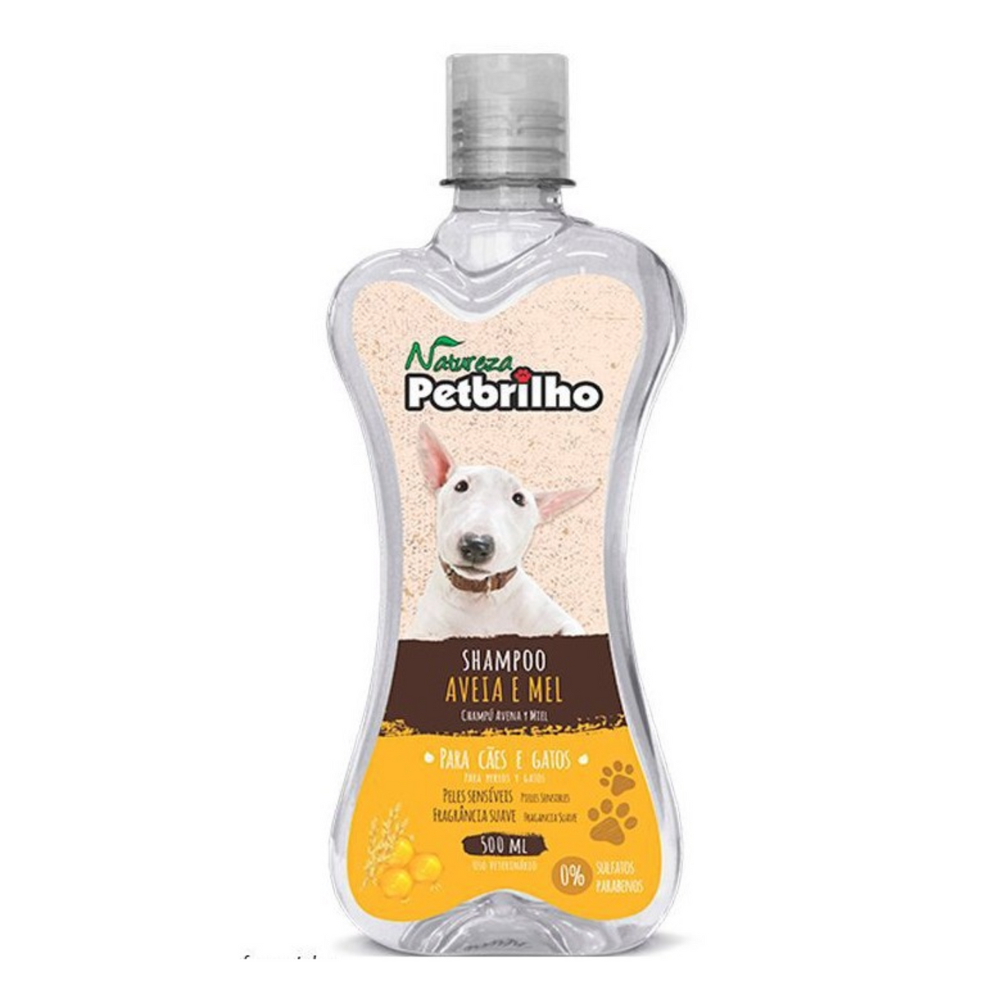 PETBRILHO Aveia e Miel- Shampoo para Perros y Gatos