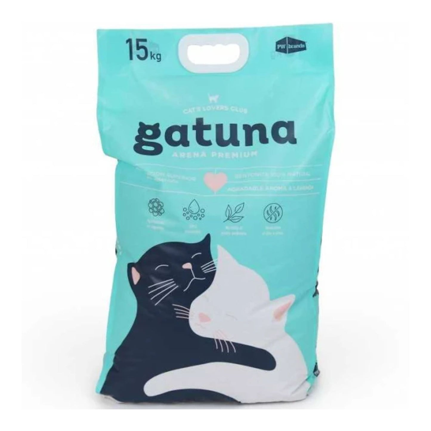 Gatuna Arena Premium Aroma Lavanda 15 kg