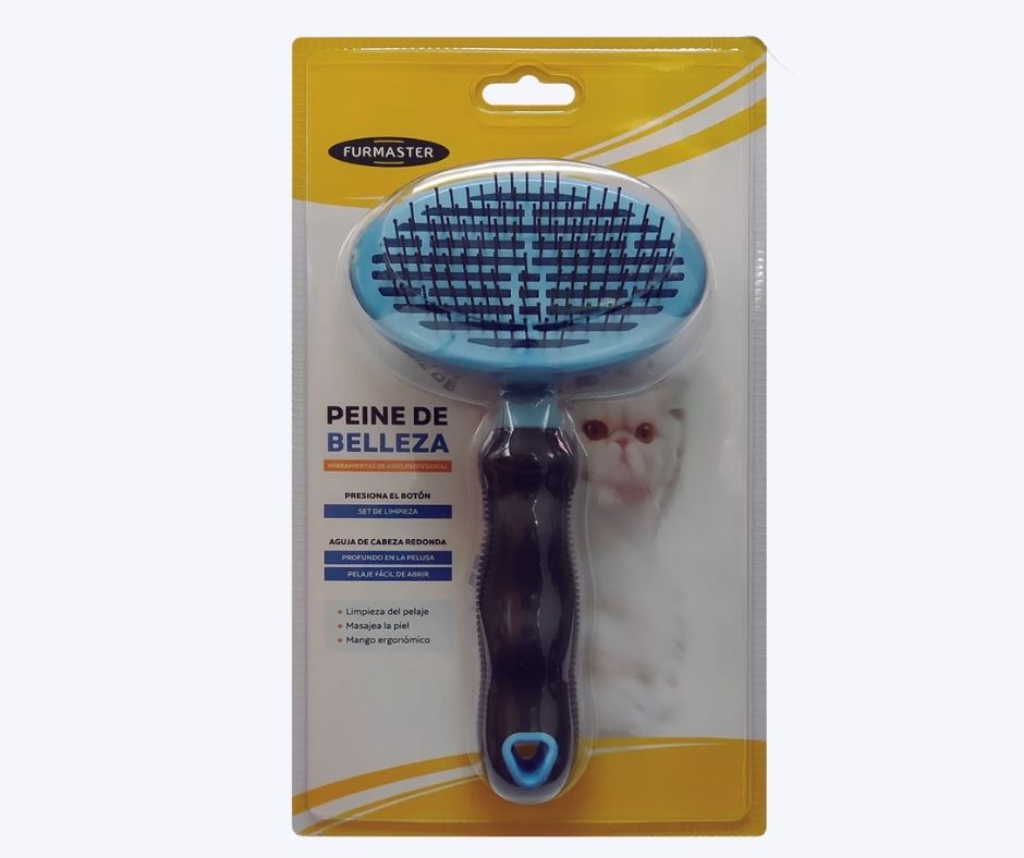 Peine Expulsa Pelos con Dientes de Acero