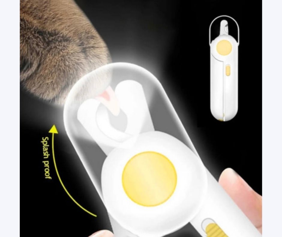 Cortaúñas con Led y Antisalpicadura