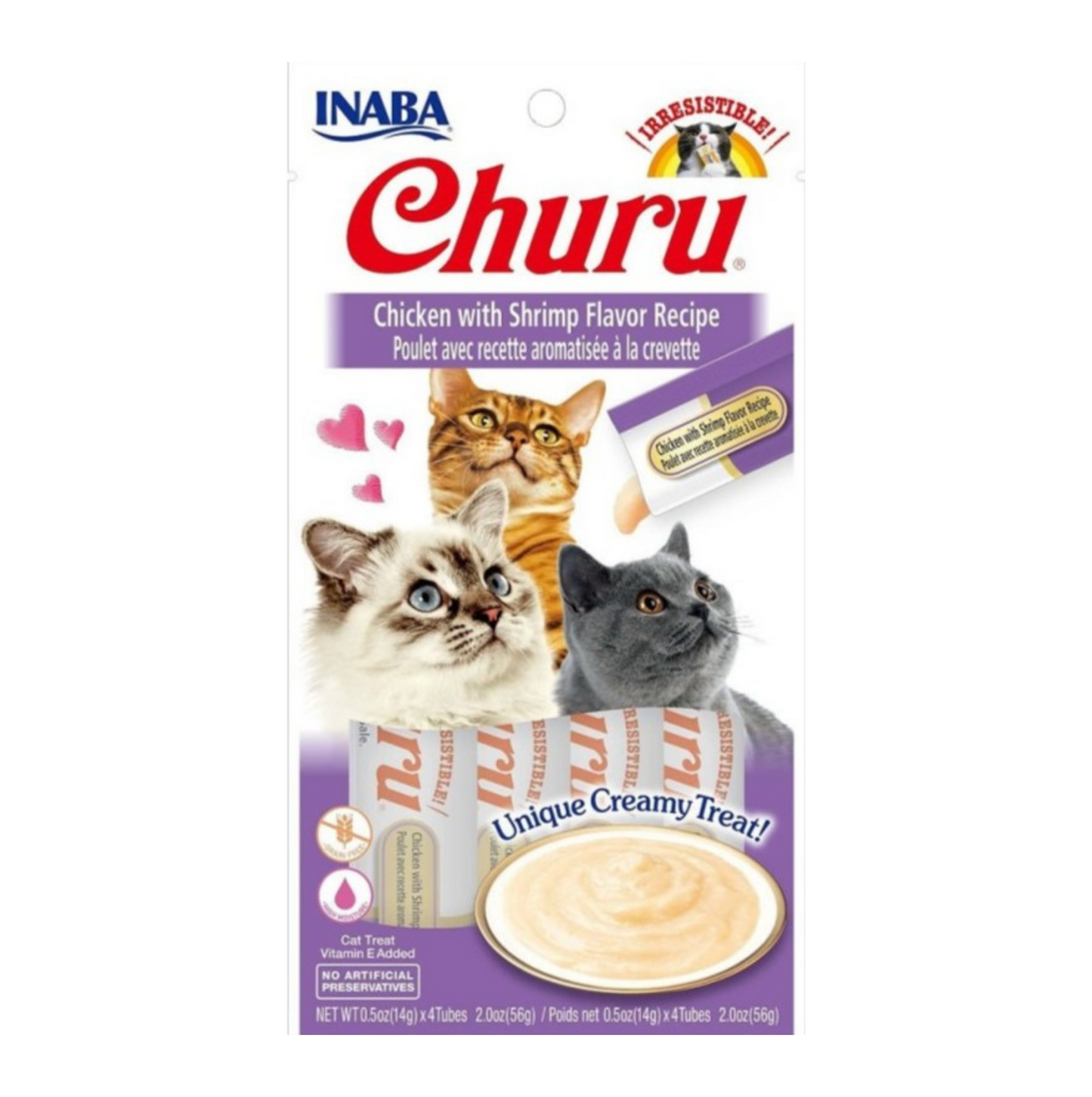 Churu Pollo y Camarón 56 Gr