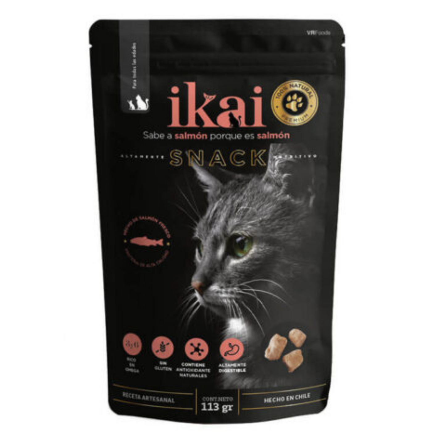 IKAI Gatos Salmón 113 Grs