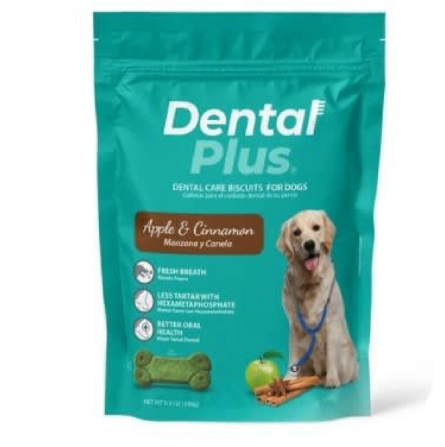 Dental Plus Manzana y Canela 180 Gr