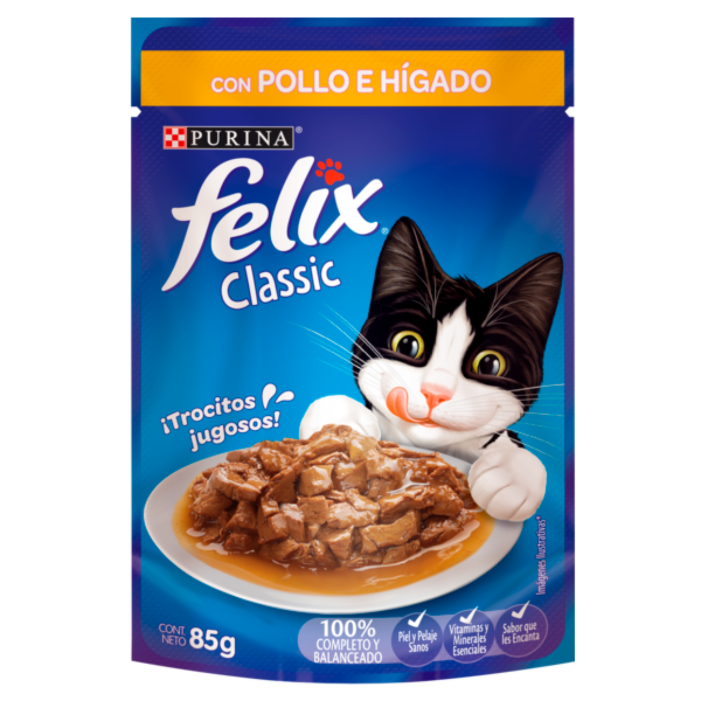 Felix Classic con Pollo e Higado 85 g