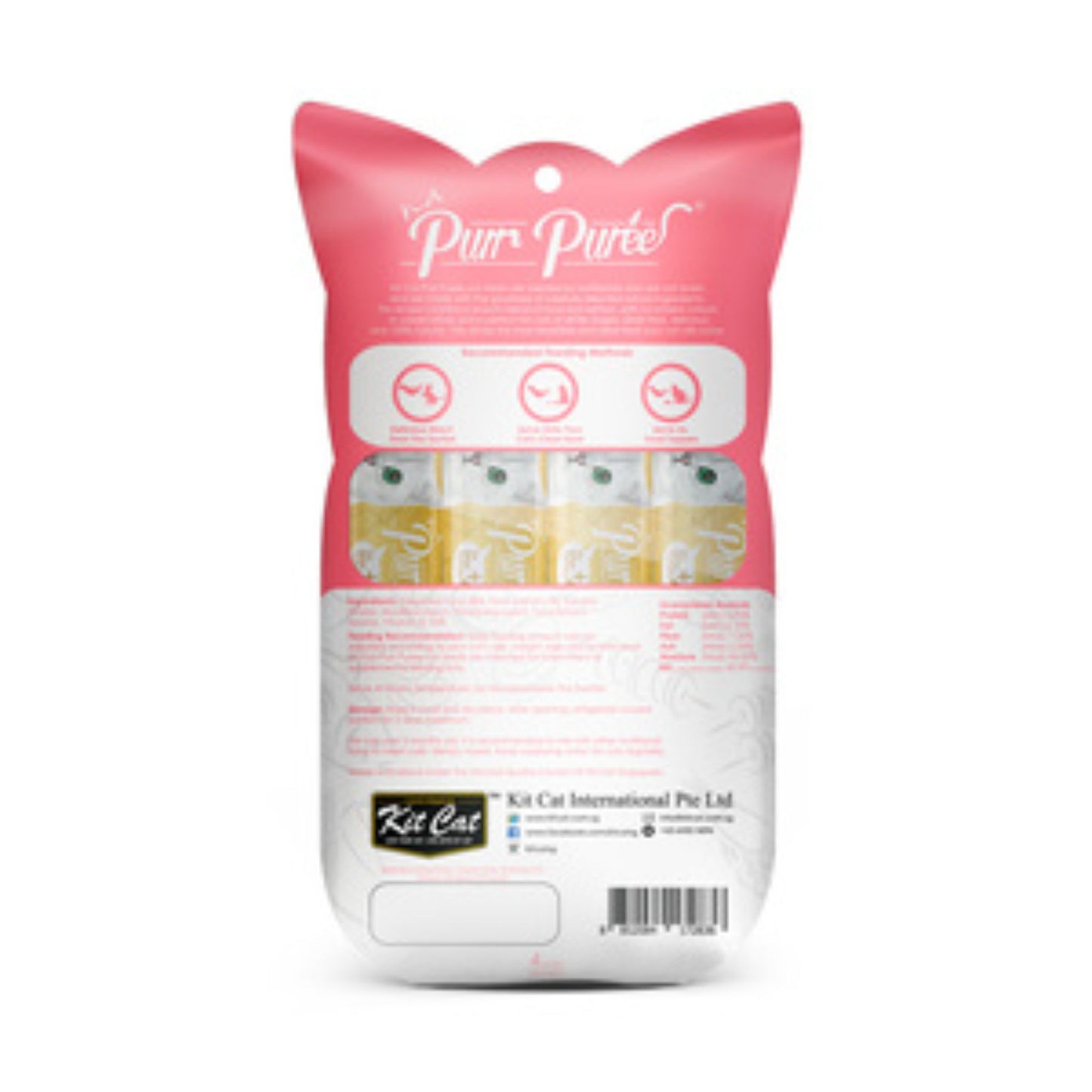 Kit Cat Purr Puree Atún & Salmón 60 g