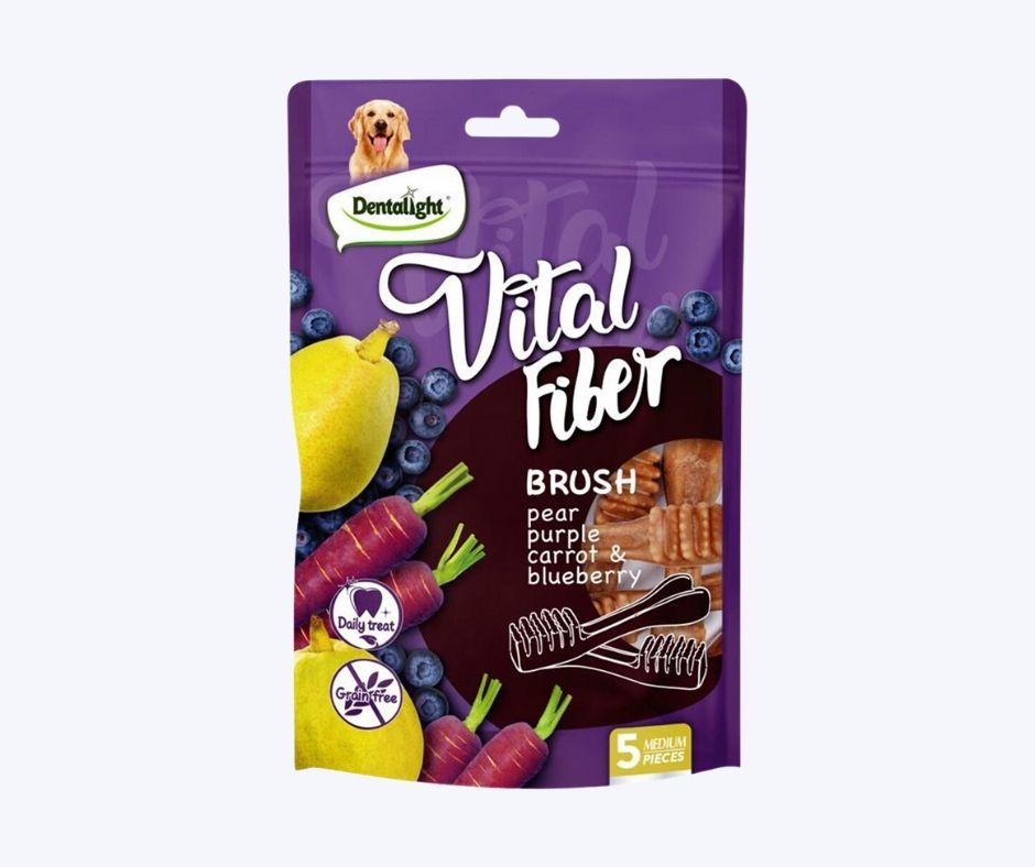 Vital Fiber Brush Frutos Rojos 5 pcs 85 g